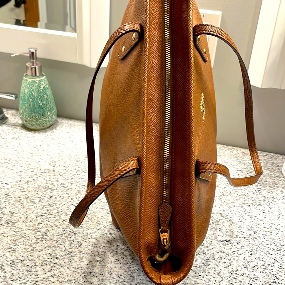 Coach F58846 Cross Grain City Zip Top Tote - Picture 4 of 13